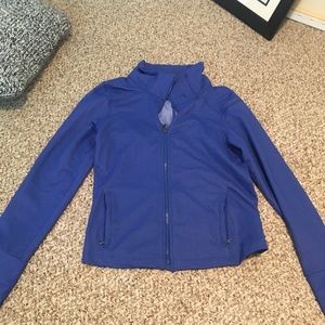 Under armor zip up jacket.